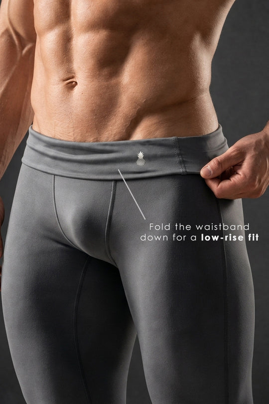 Bubble Butt Scrunch Leggings - Storm Grey
