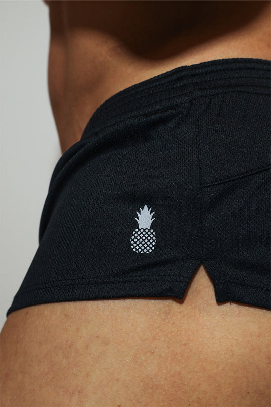 Quick-Dry Stretch-It 2" Short Shorts - Midnight Black