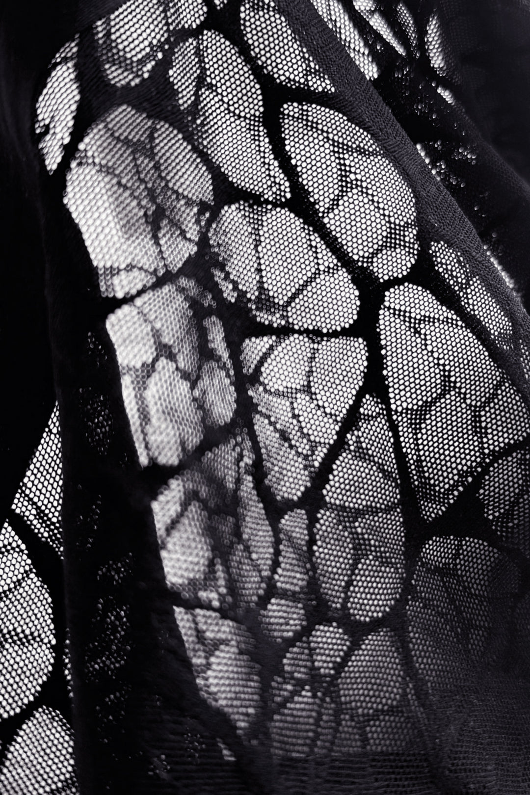 Geo-Mesh Seamless Boxers-  Charcoal Black